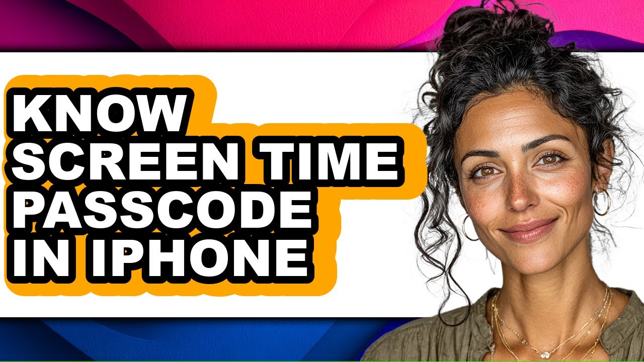 How to Know Screen Time Passcode in Iphone (full Guide)