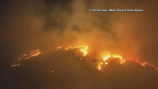 Wildfire on Maui kills at least 6, damages over 270 structures as it sweeps through historic town