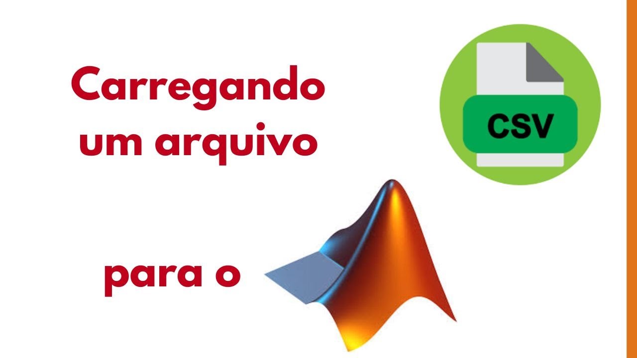 Como importar arquivo .CSV para o Matlab - YouTube