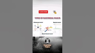 Types of Electrical Faults | #engineering #electrical #fault #science #shortcircuit #overload #earth