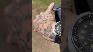 Seiko Willard 6105-8110 on the mountain #watch #seiko