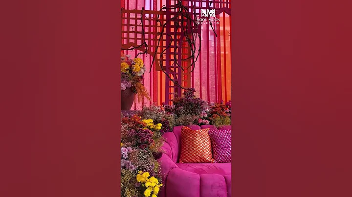 Rajasthani Mehendi Celebration at ITC Rajputana | Noon Moon Events | Jaipur Wedding Decor Ideas