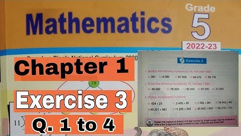 Class 5 Math Chapter 1 Exercise 3 | Whole numbers and operations | 5 math 1.3 | Ilmi darasgah