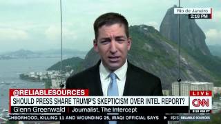 Glenn Greenwald Questioning CNN's claims on the Russian Hacking Scandal