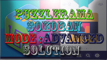 Puzzlerama Android Game-play (Sokoban Advanced Level 31-40)