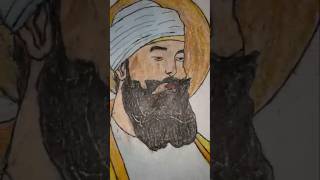 Guru Tedh Bahadur ji🙏🙏#art #drawing #shortsvideo