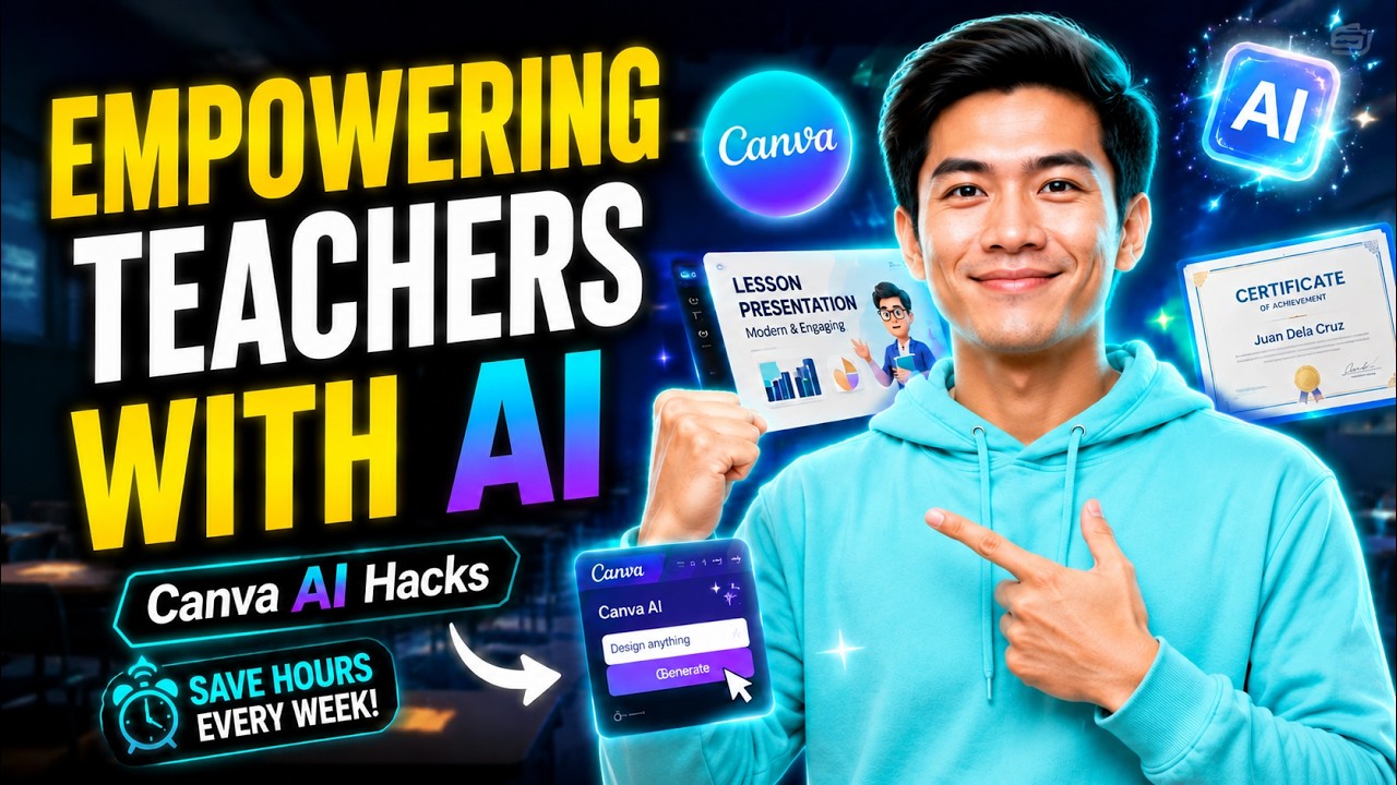 ⁣Empowering Teachers with Canva Ai | 3 Secret Canva AI Hacks Every Teacher MUST Use in 2026!