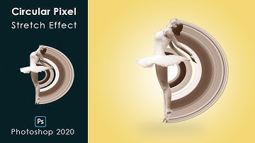 Pixel Stretching Effect with Easy Steps Photoshop | Pixel Stretch Effect With Simple Steps Photoshop