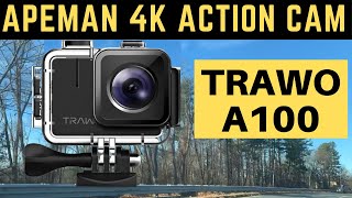 Apeman TRAWO A100 Real 4k Action Camera Review | Best 4K Action Camera 2020 @APEMAN Official