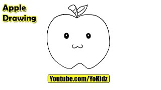 Learn How To Draw A Apple - Tera Photo Graphy