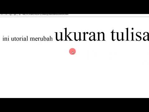 Video: Bagaimana Anda mengubah font heading dalam HTML?