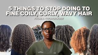 Stop Doing These 5 Things to Your Fine Hair | A Trichologist Explains