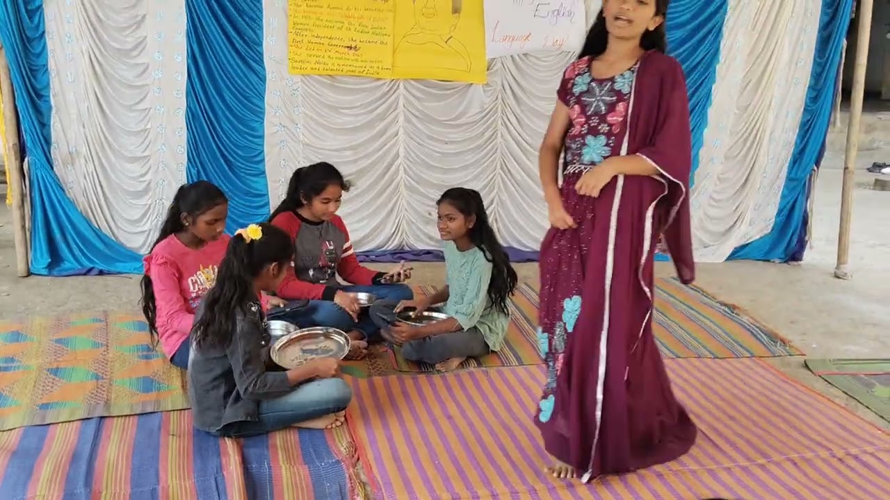 Using  before and after mobile phone 📱 KGBV NEKKONDA warangal 