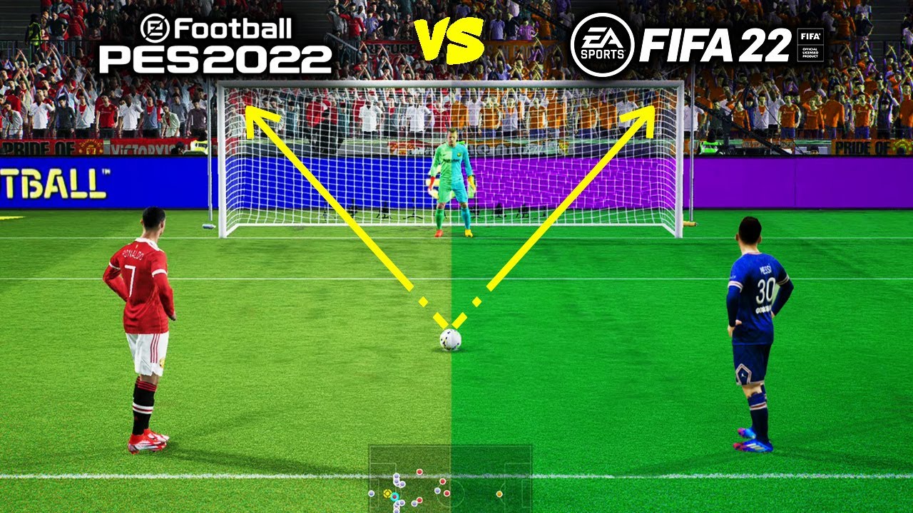 FIFA 22 Vs eFootball 2022 PS3 