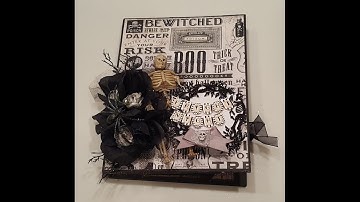 Fright Night Halloween File Folder Folio