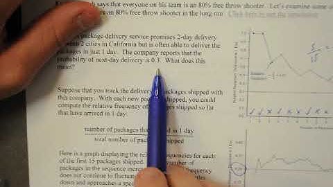 AP Stats Lesson 5.1-5.3 Video #1