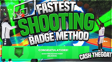 FASTEST Way to Earn SHOOTING BADGES!! NBA 2K23 NEXT-GEN!!