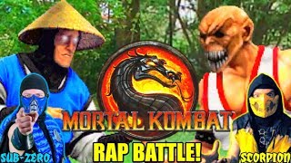 Scorpion & Sub-Zero REACT - MORTAL KOMBAT: EPIC RAP BATTLE (By Dashiexp) | MKX PARODY!