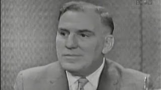 What's My Line? - William Bendix; Garson Kanin [panel] (Jul 5, 1959)