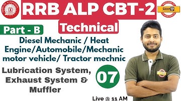 Class 07 ||#RRB ALP CBT-2 Technical | Diesel Mechanic/etc. | By Vivek Singh Sir