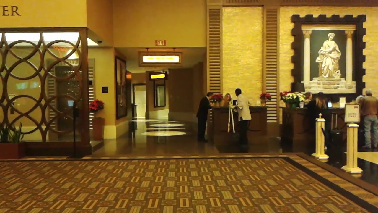 The Augustus Tower Hotel Lobby inside Casino Caesars Windsor