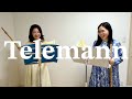 Telemann / Six Canonic Sonatas No.6 a moll TWV40:123〜テレマン カノンデュオ 6番