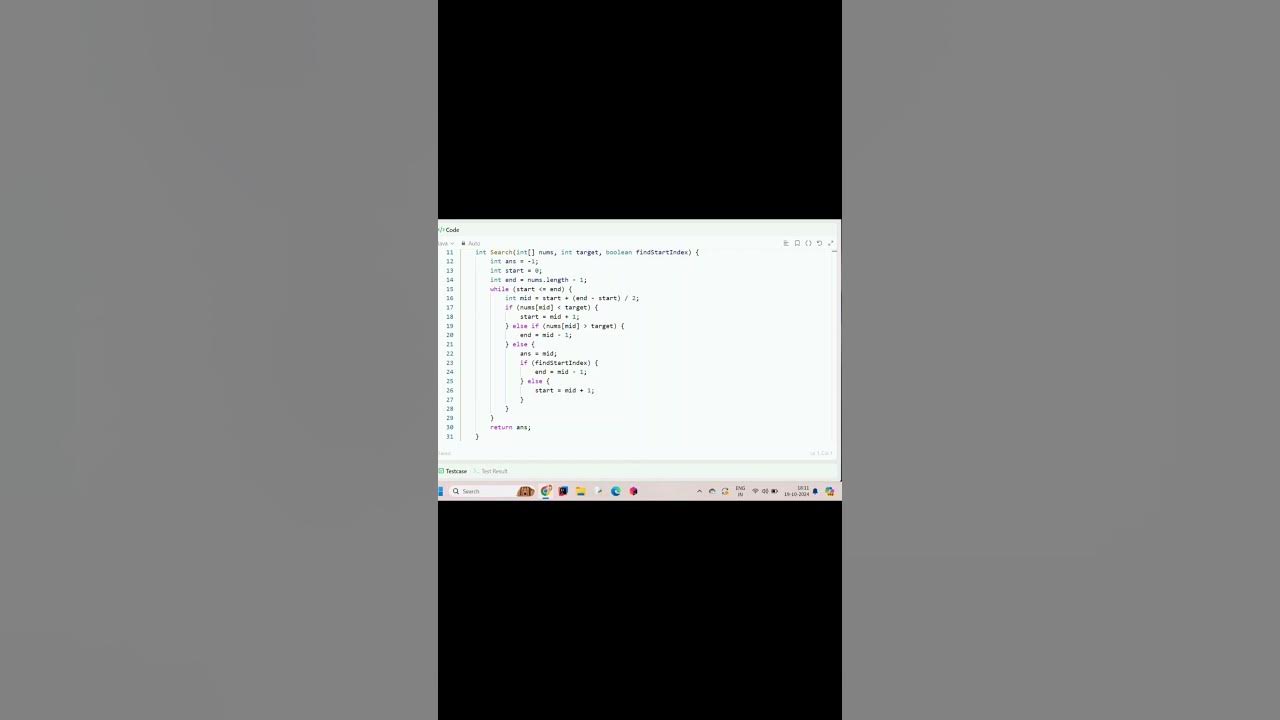 34 - Find the First and Last Position of an Element in Sorted Array ...