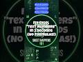 Fix Excel "Text Numbers" in 3 Seconds (No Formulas!) #youtubeshorts #spreadsheettips #excel