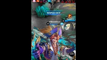 WIPED OUT😱 Clint MLBB #mlbbshorts #shortsviral #mlbbcreatorcamp