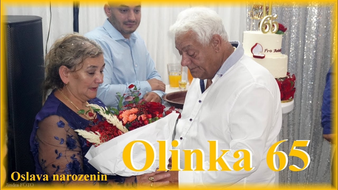 Olinka 65 - oslava narozenin.