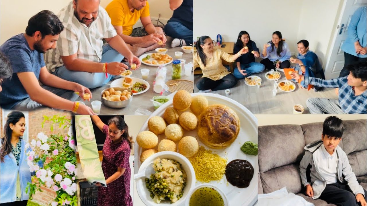 Aadi ke birthday k parcel me best item Kya aayi he?Pani puri aur vada pav dekh k sab ko maza aa gaya