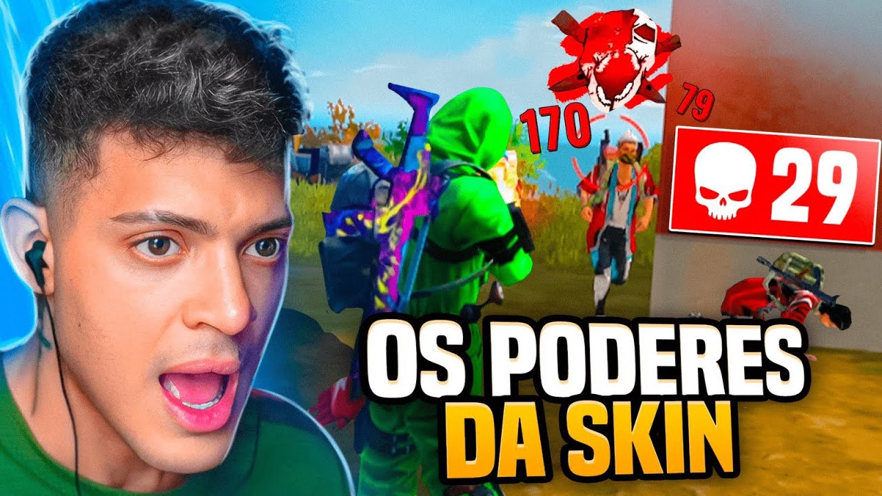 ESSA SKIN NUNCA ME DEIXA PERDER NO FREEFIRE!