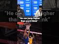 “He Can Jump Higher Than You’d Think” - Jamal Murray & KCP Talk Nikola Jokic’s Dunk! | #Shorts