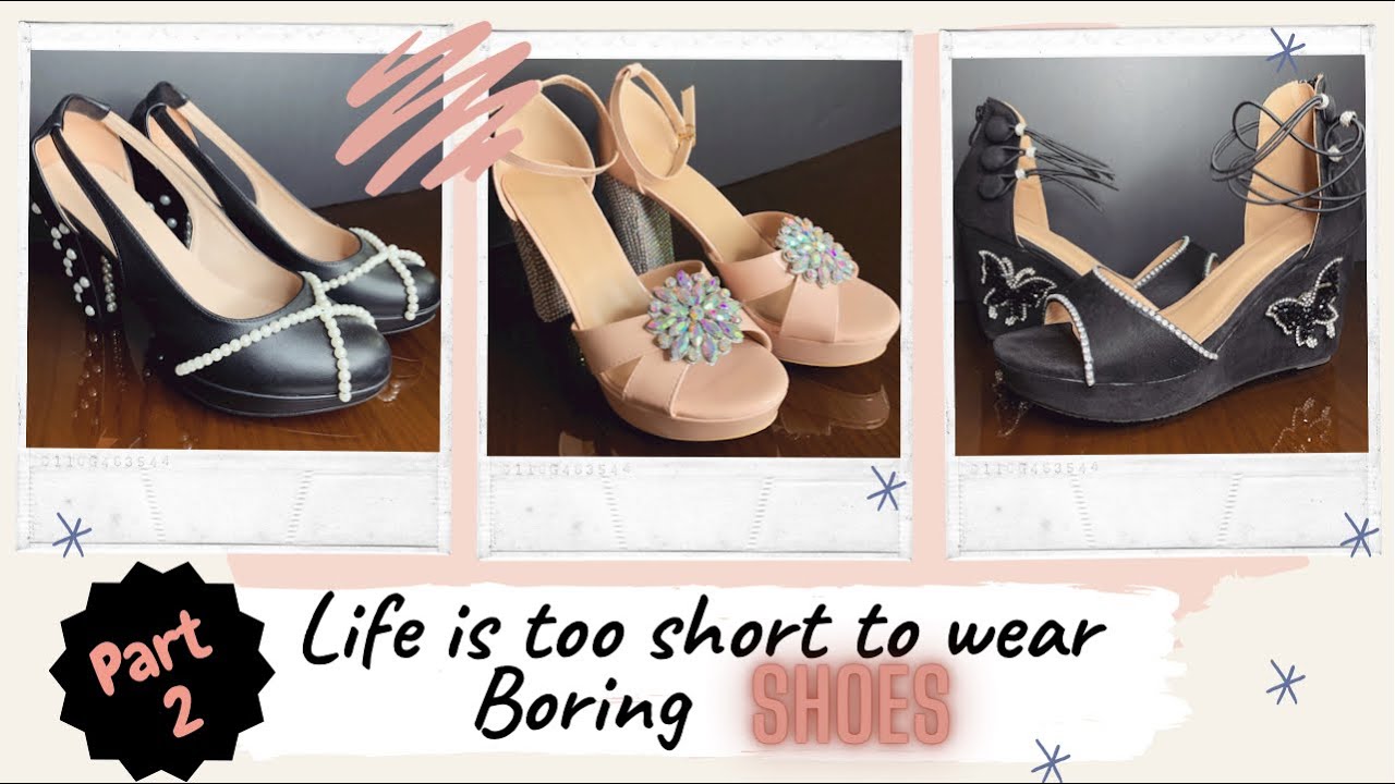 Heels makeover ideas •PART TWO• | Renew and customize your shoes |DIY переделка обуви •часть вторая•