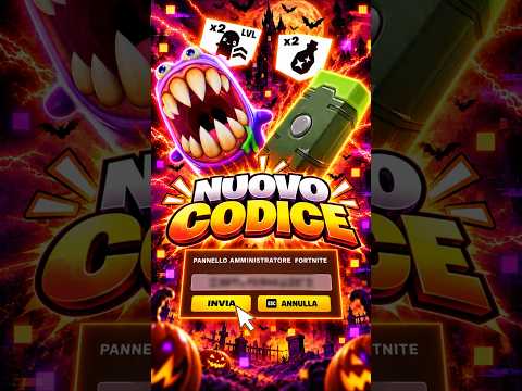 NUOVO CODICE GRATIS su FORTNITE #fortnite #news #code