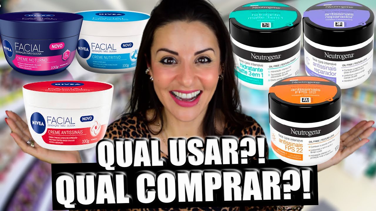 Comparei as 3 versões CREME NIVEA e NEUTROGENA | Baratinhos de farmácia