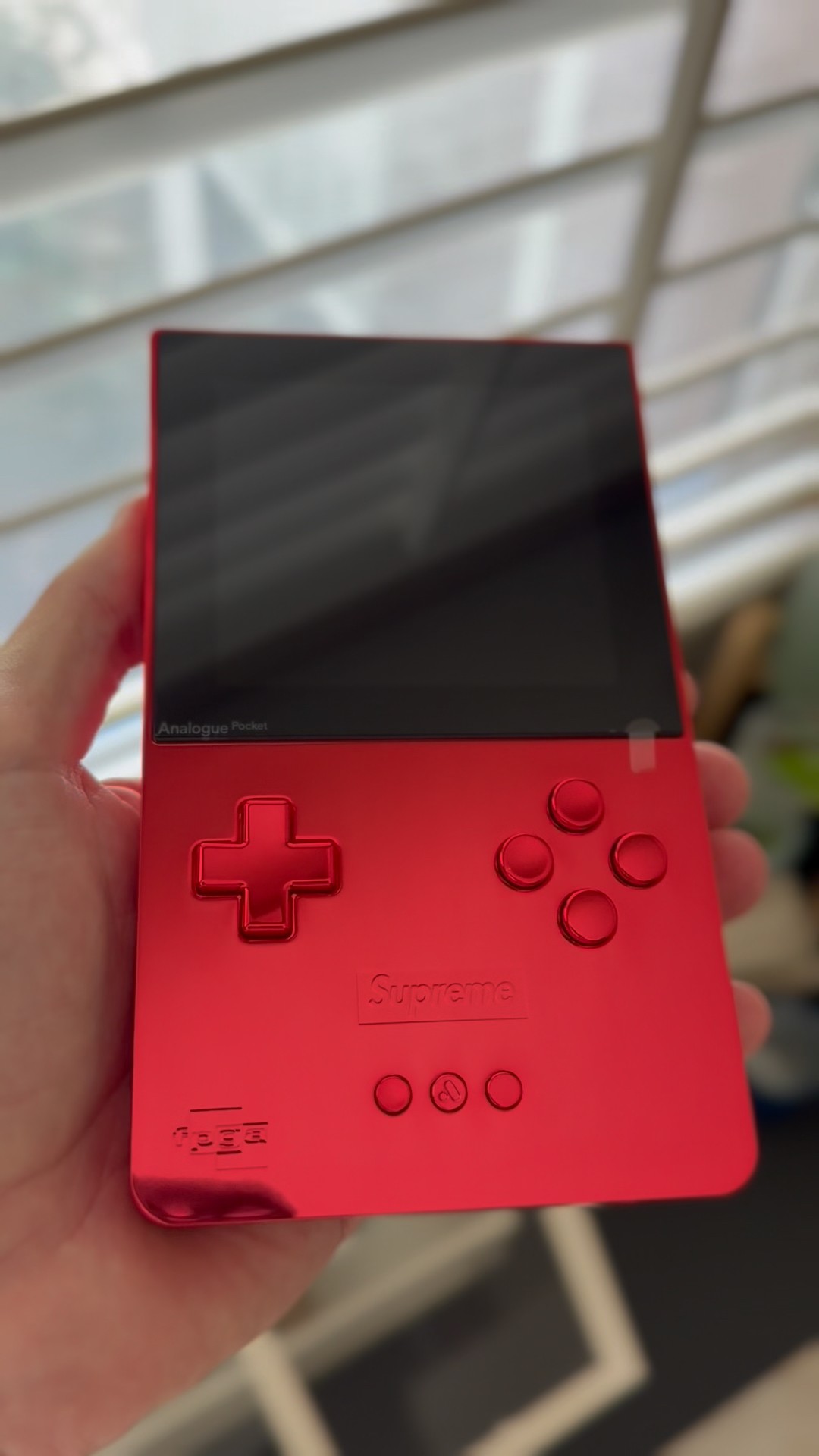 Analogue Pocket Supreme Red #analogue #analoguepocket #supreme