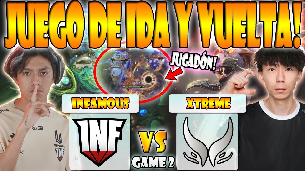 INFAMOUS VS XTREME GAMING BO2[GAME 2]PARKER VS PAPARAZI-THE INTERNATIONAL 2022 LAST CHANCE QUALIFIER