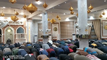 عشائية مؤثرة بداية سورة المعارج للشيخ ميثم القيسي في جامع خالد بن الوليد ١٤٤٣ هجرية