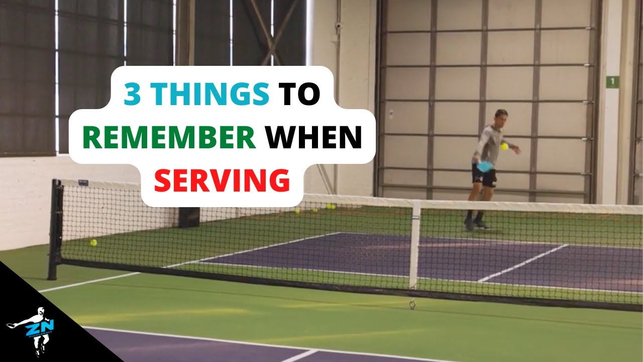 Why You Should MISS More Serves Zane Navratil Pickleball YouTube