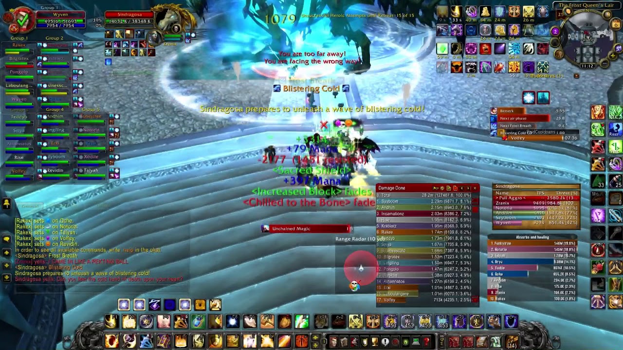 Rise - Sindragosa 25 Man Guide - Sunwell Angrathar