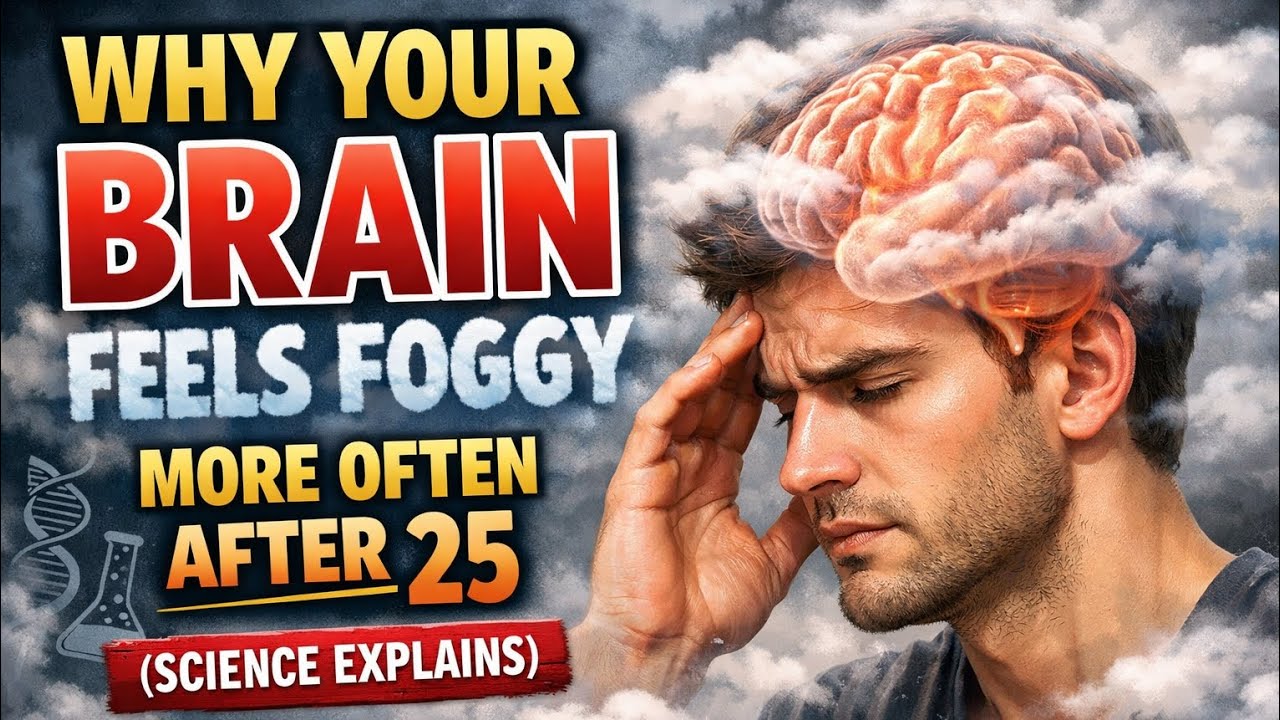 Why Your Brain Feels Foggy More Often After 25 (Science Explains)