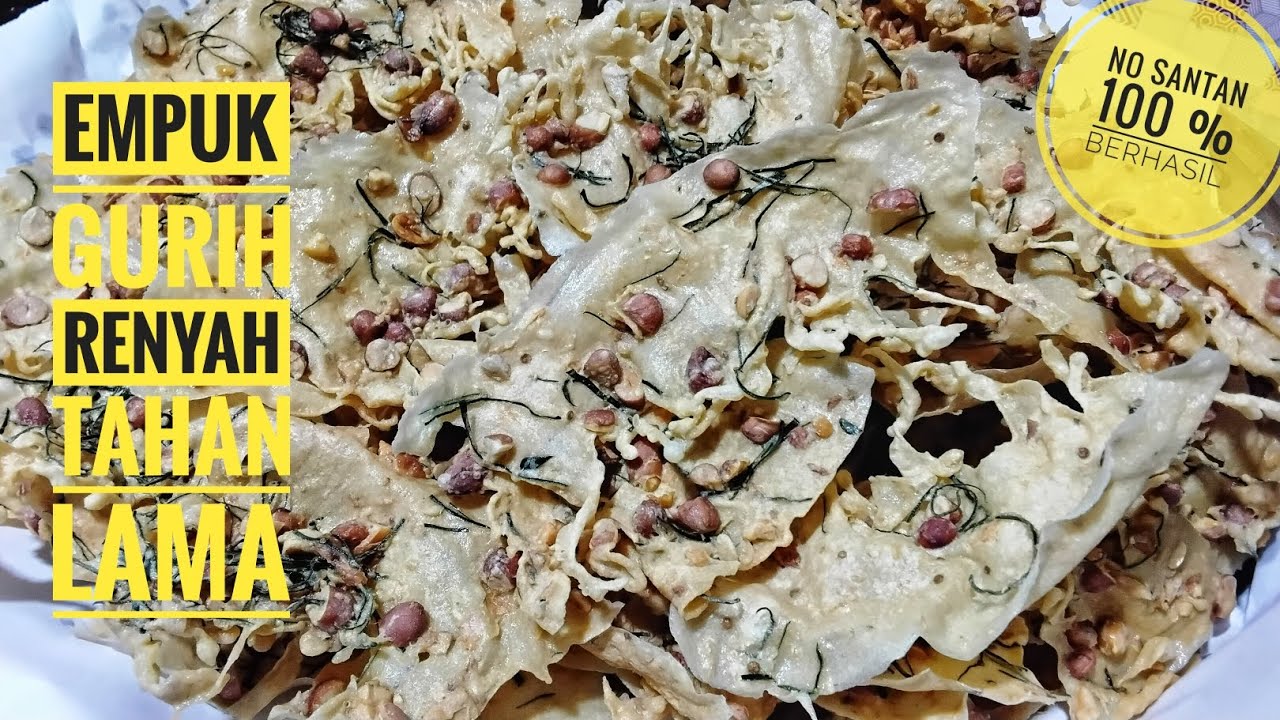 WAJIB ADA DI MEJA SAAT LEBARAN REMPEYEK KACANG KESUKAAN SEJUTA UMAT || GURIH RENYAH TAHAN LAMA