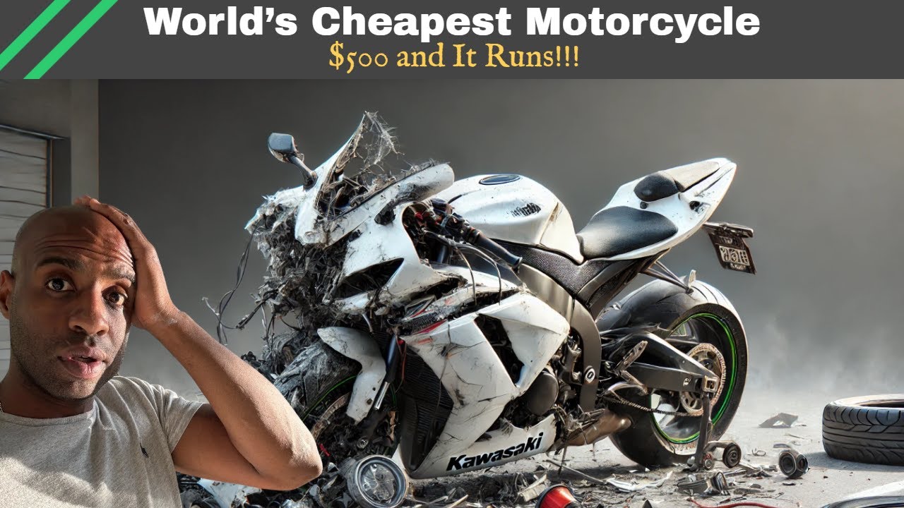 I Bought The Worlds Cheapest Motorcycle That Runs!