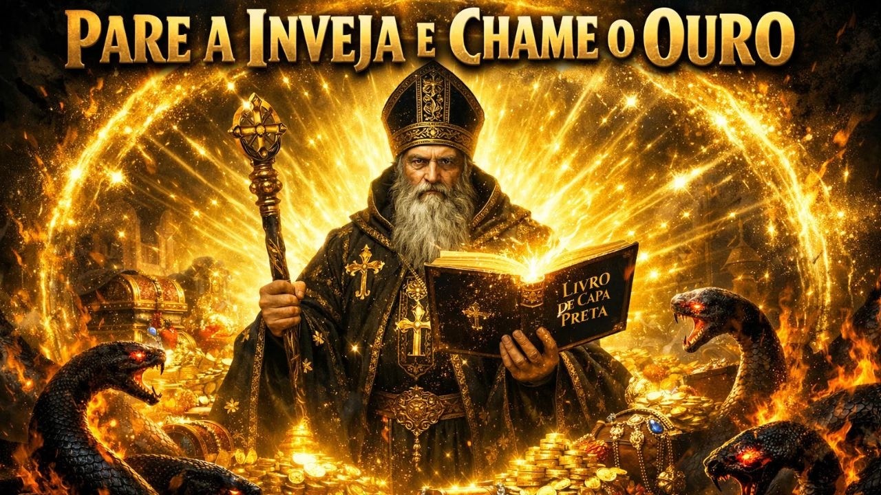 PARE A INVEJA E CHAME O OURO: 5 Orações de São Cipriano para Sucesso e Proteção Absoluta 🐍🚫