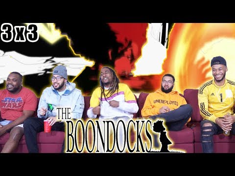 The Boondocks 3 x 3 Reaction! "The Red Ball"