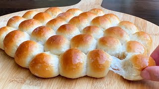 Softest Bubble Bread | Fluffy Milk Bread Loaf | Easy To Make screenshot 1