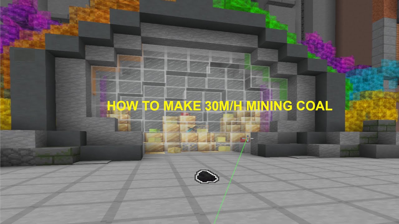 HOW YOU CAN MAKE 30M/H MINING COAL (HYPIXEL SKYBLOCK) YouTube