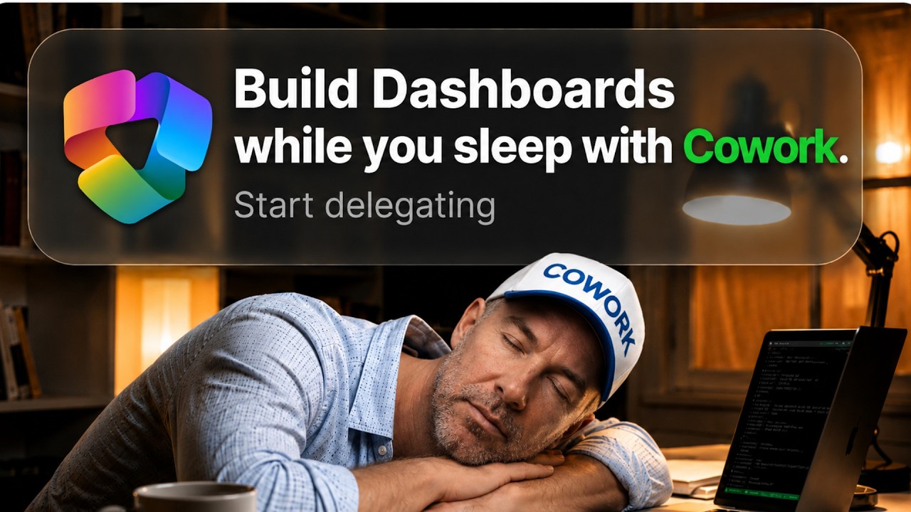 Video: Stop Reformatting Reports. Let Copilot Cowork Build the Dashboard.
