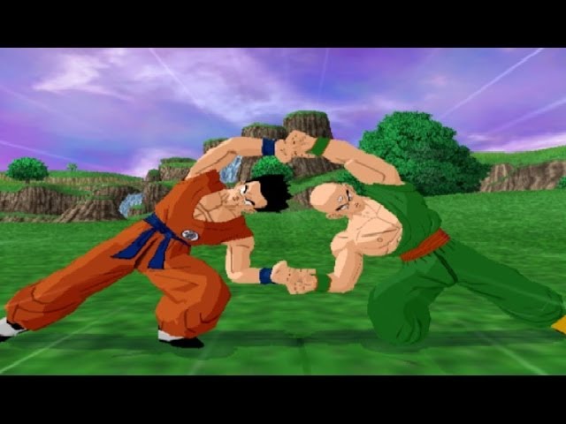 Yamcha And Tien Fusion Dance Budokai Tenkaicih 3 Youtube